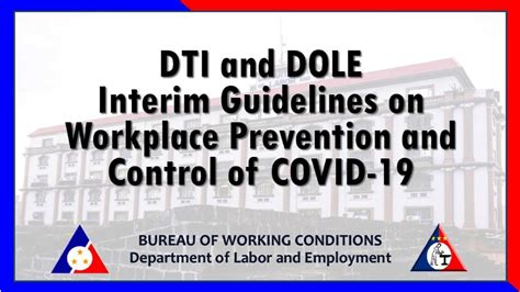 dole wair online submission|DTI and DOLE Interim Guidelines on Workplace Prevention and .